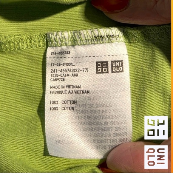 Uniqlo Green Fitted Short Sleeve T-Shirt - Picture 5 of 5